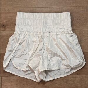 Free People White Women's Shorts